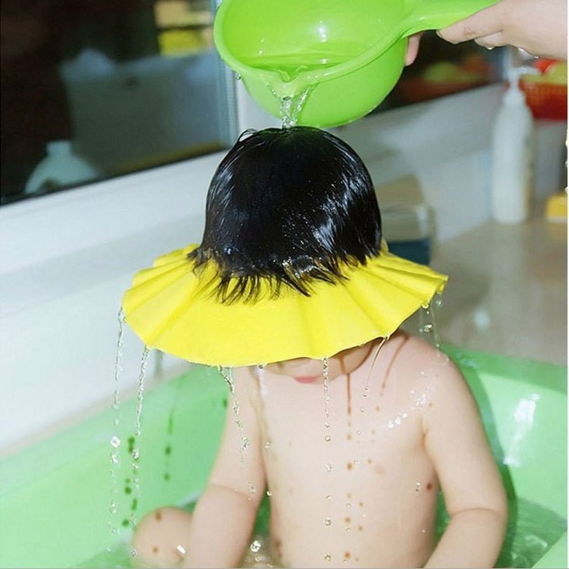 Visière chapeau pour douche bébé I ShampooCap™ - Bebe Elegance